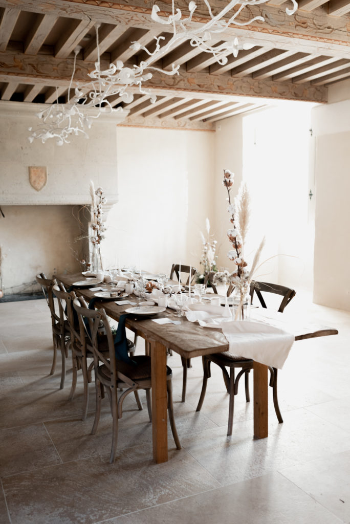 Décoration table de mariage