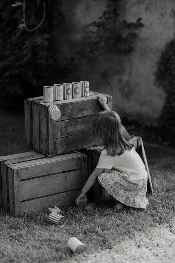 Jeu du chamboule-tout