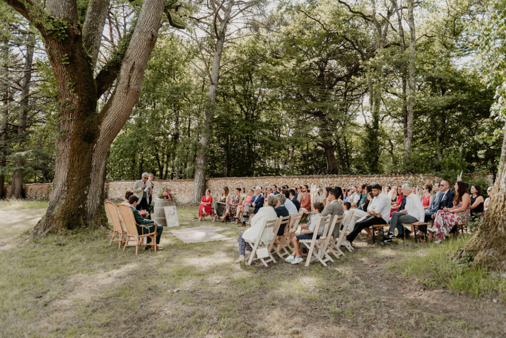 Cérémonie laïque au Domaine de la Léotardie