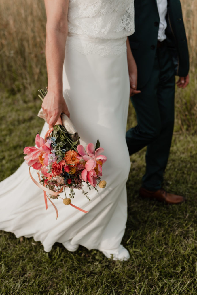 Détail sur le bouquet