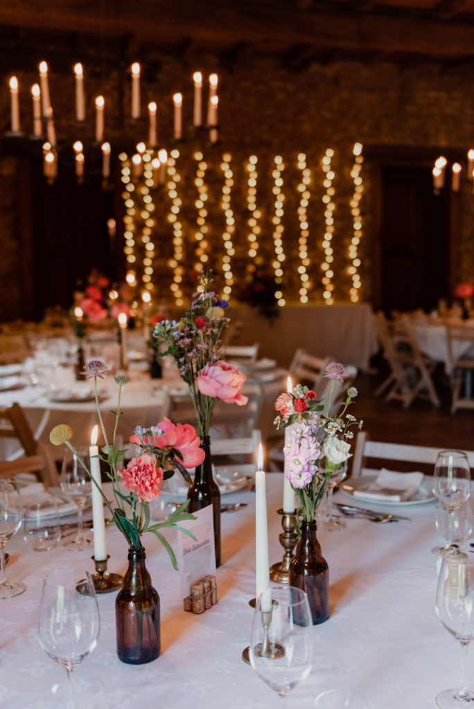 Décoration des tables