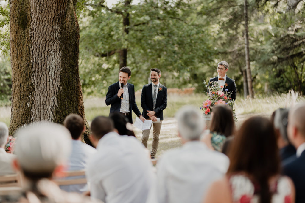 Discours des témoins