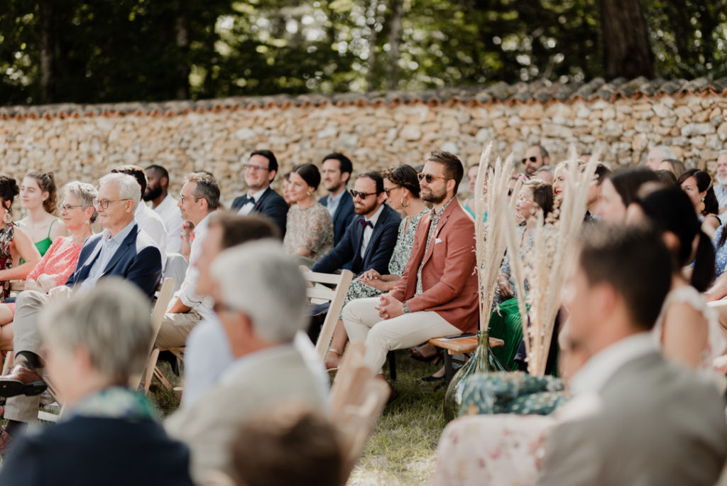 Invités lors de la cérémonie