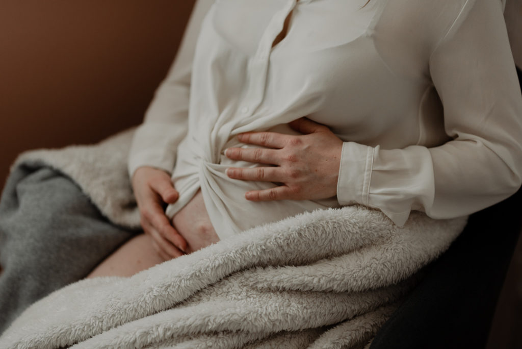 Ventre de femme enceinte