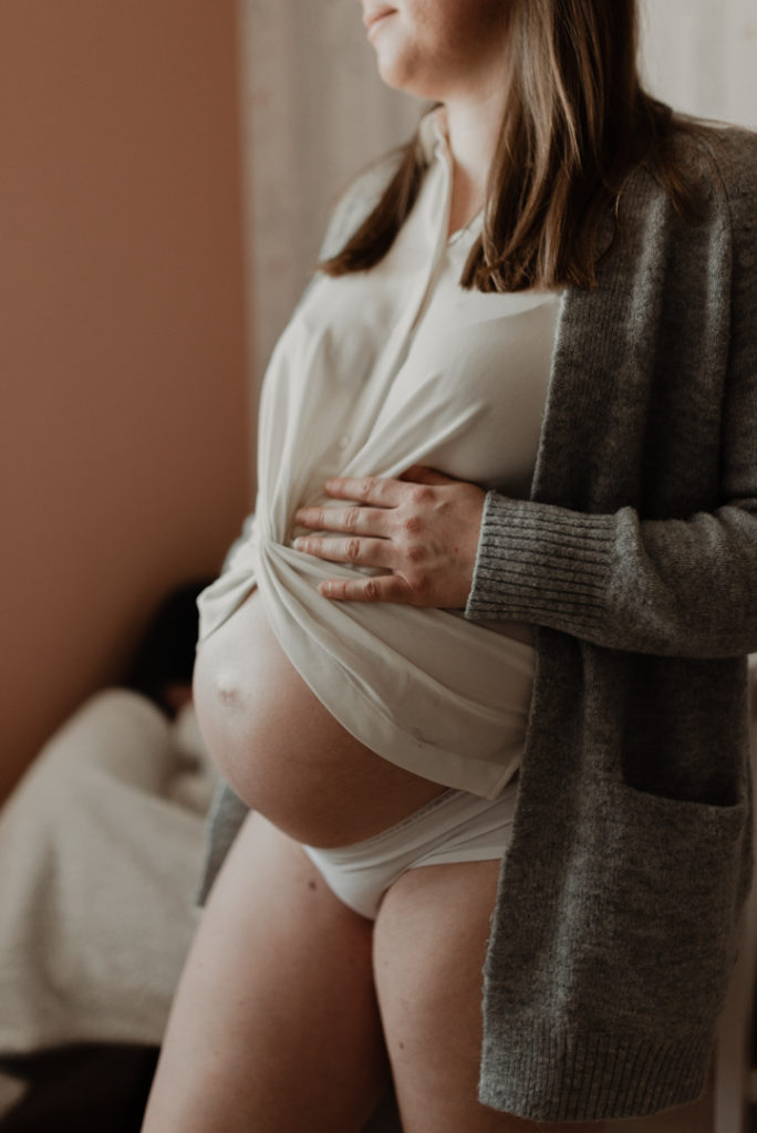 Ventre de femme enceinte