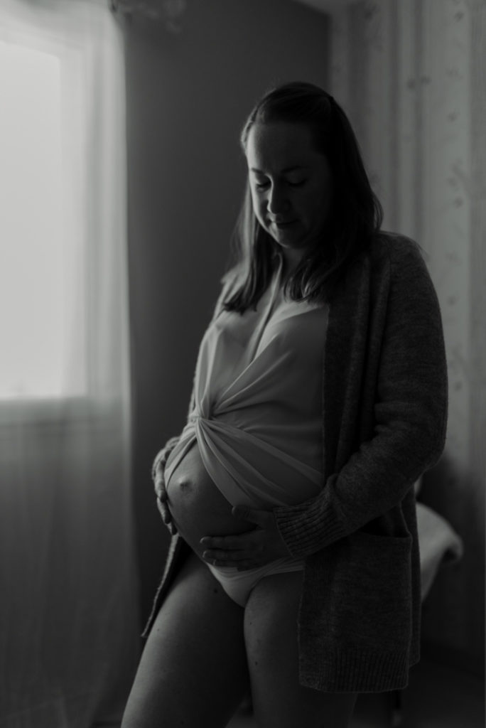 Future maman - noir et blanc
