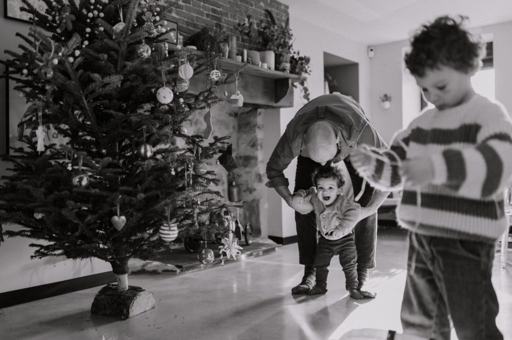 Séance famille de Noël